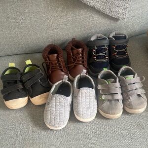 Bundle of Baby and Toddler Boy Sneakers/Tennis Shoes/Boots